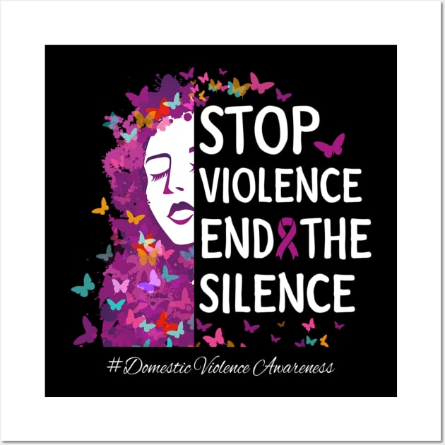 Domestic Violence Awareness Wall Art by sevalyilmazardal